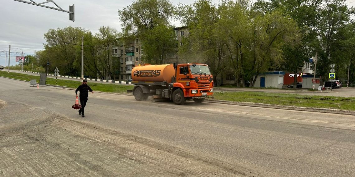 Капитальный ремонт дороги на Рябикова стартовал в Ульяновске