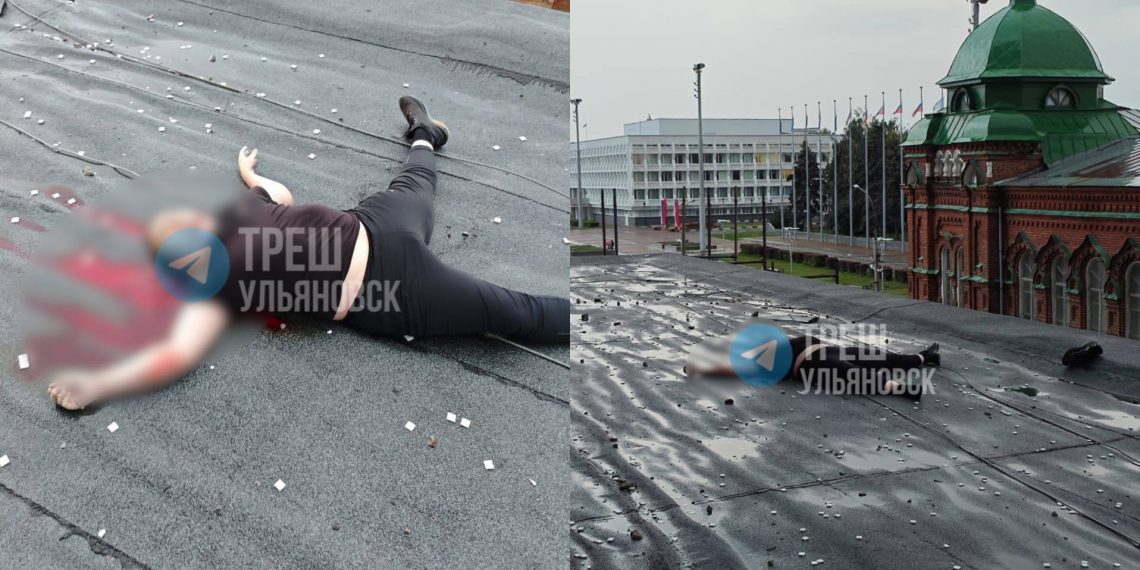 На крыше гостиницы «Венец» в Ульяновске нашли труп мужчины