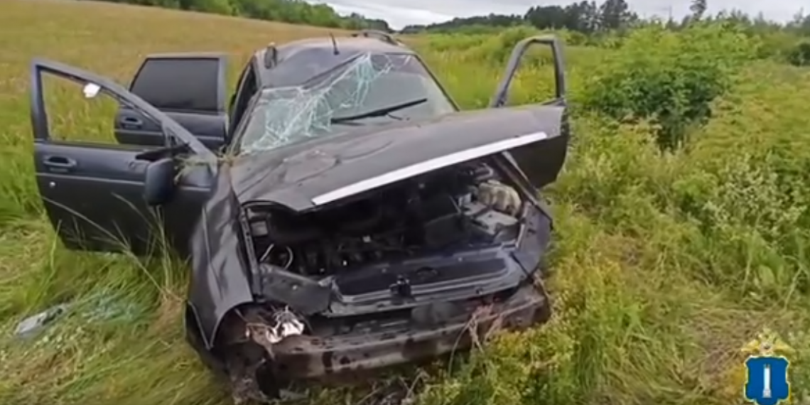 «Лада Приора» улетела в кювет под Ульяновском утром 21 июня, водитель погиб