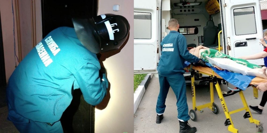 Пожилого ульяновца спасли после падения в квартире