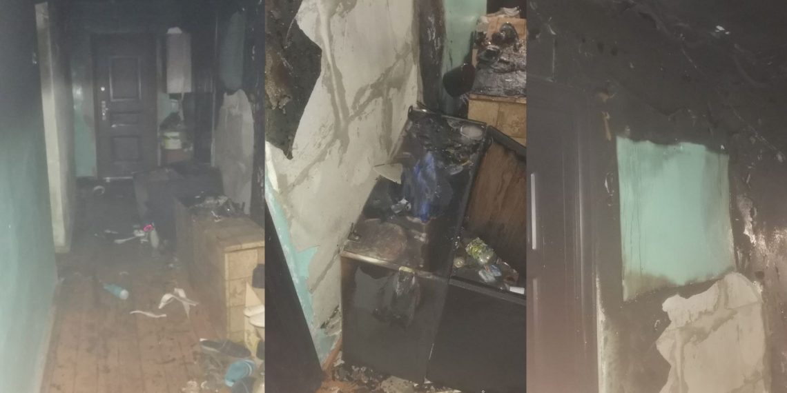 Восьмилетнюю девочку спасли из горящей квартиры в Ульяновске