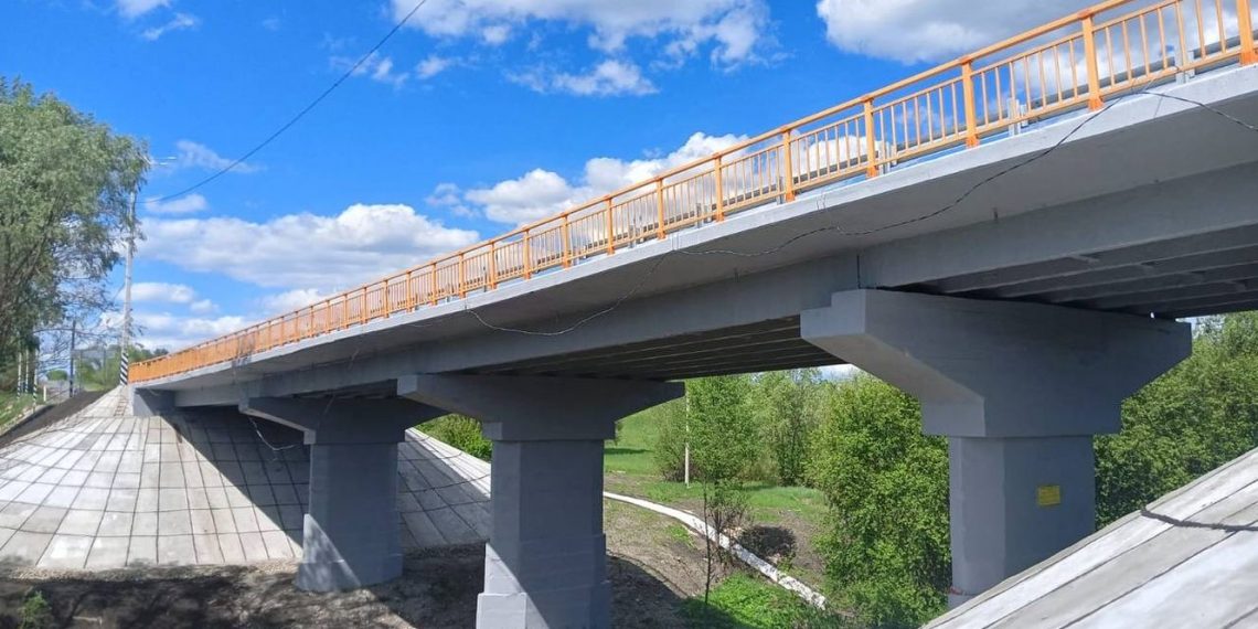 По нацпроекту отремонтировали важный мост в Новомалыклинском районе