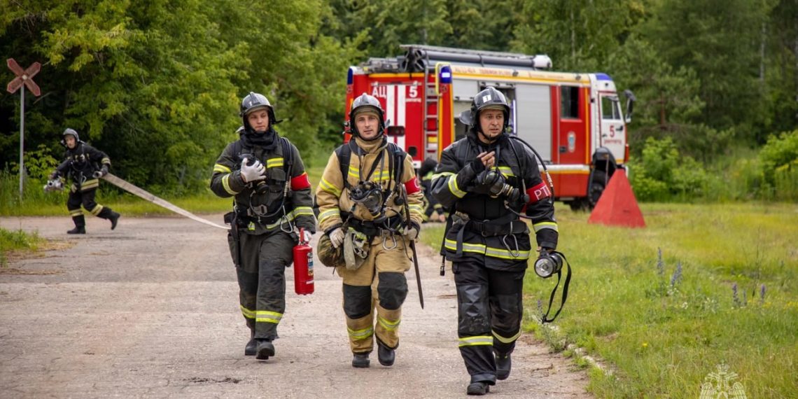 НИИАР проверил готовность к ЧС: в Димитровграде прошли масштабные противопожарные учения