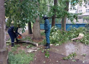 Ульяновск после грозы: как город справляется с последствиями непогоды