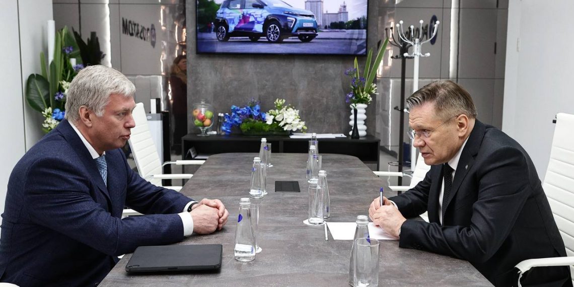 Русских и Лихачев обсудили развитие Димитровграда и новые проекты «Росатома»