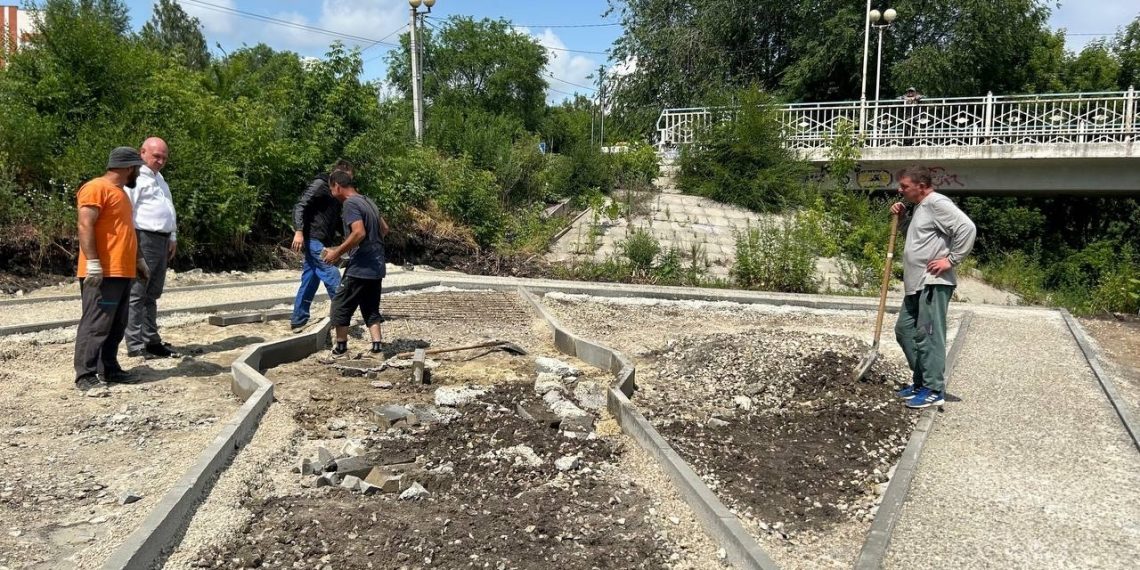 «Берег мечты» на Свияге: в Ульяновске благоустраивают новую прогулочную зону