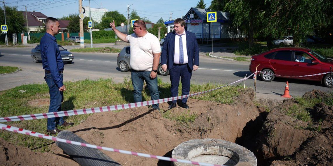 После ливней в Ульяновске усиливают водоотвод: работы уже начались