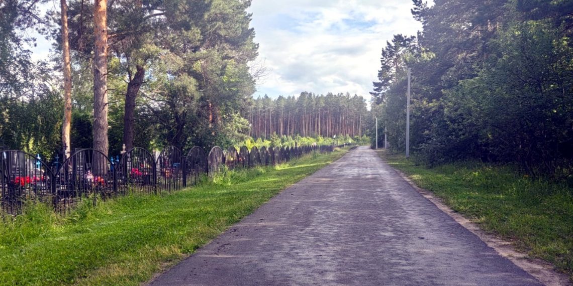 В Кузоватово Ульяновской области проложили дорогу к местному кладбищу
