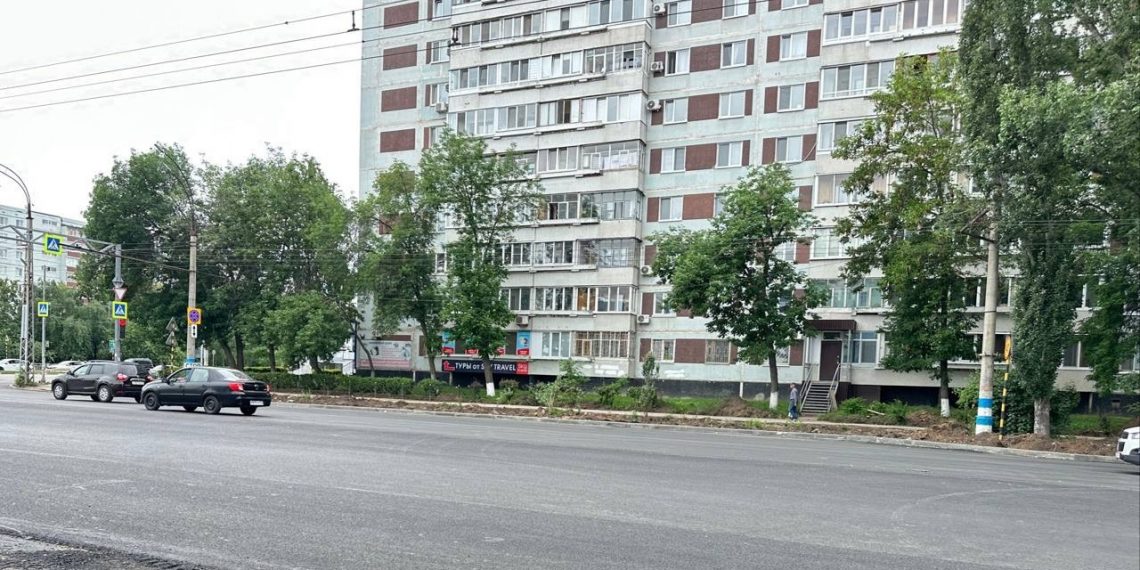 В Ульяновске отремонтировали проспект Генерала Тюленева