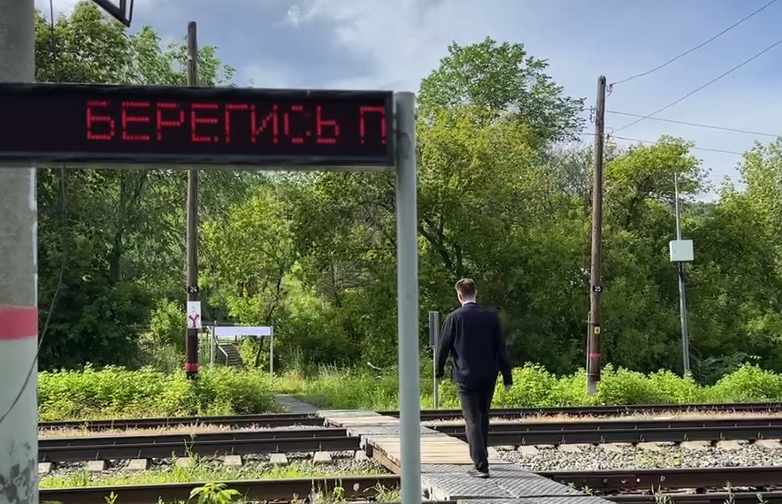 В Ульяновске обезопасили пешеходный переход у Центрального пляжа