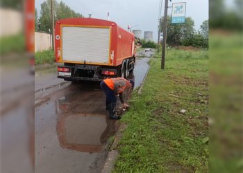 Болдакин поручил ускорить очистку ливнёвок в Ульяновске