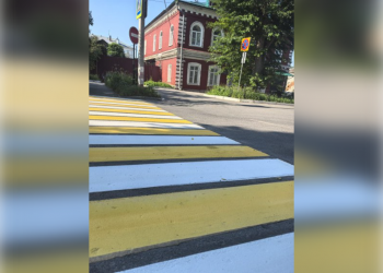 75% готово: как идёт обновление дорожной разметки в Ульяновске