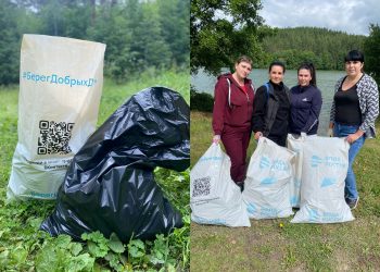 70 волонтеров привели в порядок берег Юловского озера