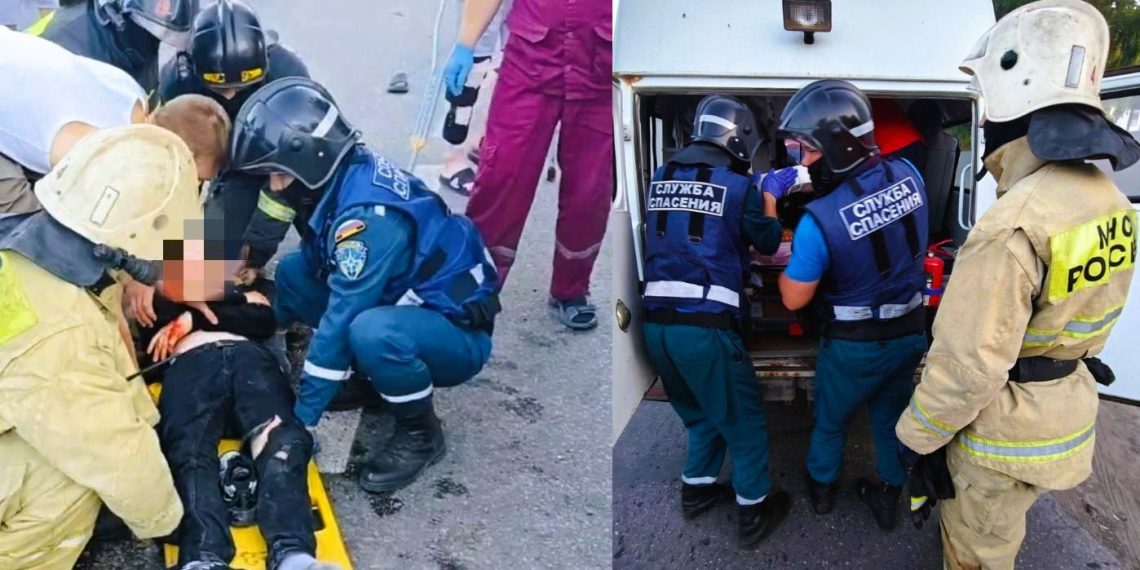 Подростки 13 и 17 лет госпитализированы после жесткого ДТП в Ульяновске