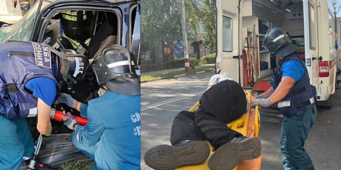 В Ульяновске 12-летний мальчик на «Приоре» протаранил дерево