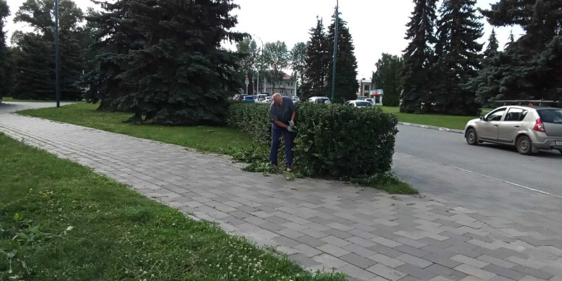 В Ульяновске привели в порядок подходы к центральному ж/д вокзалу