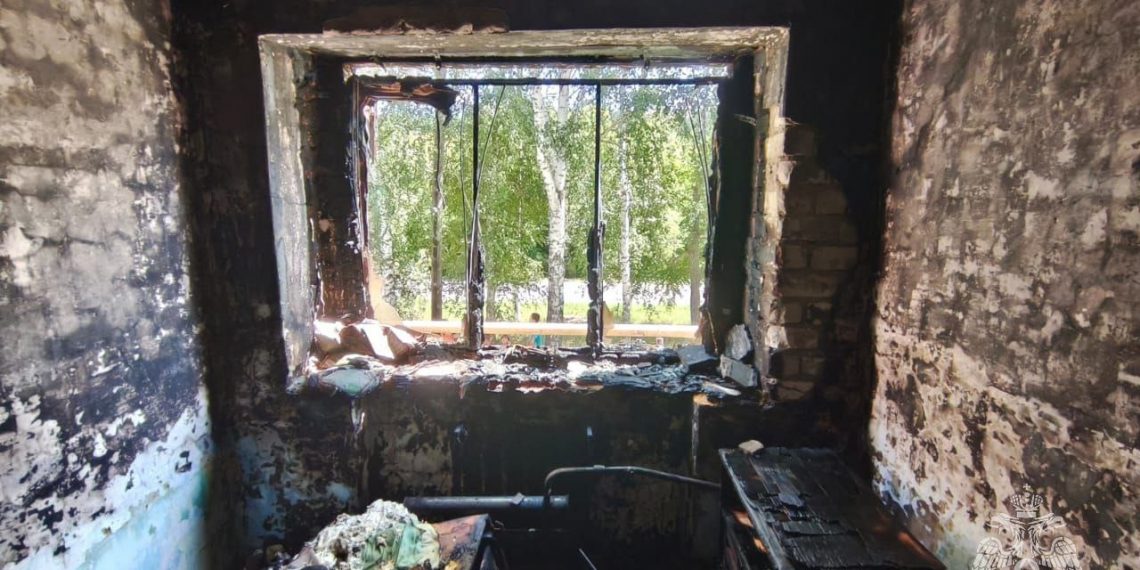 Пожар в Базарном Сызгане: эвакуированы 6 человек