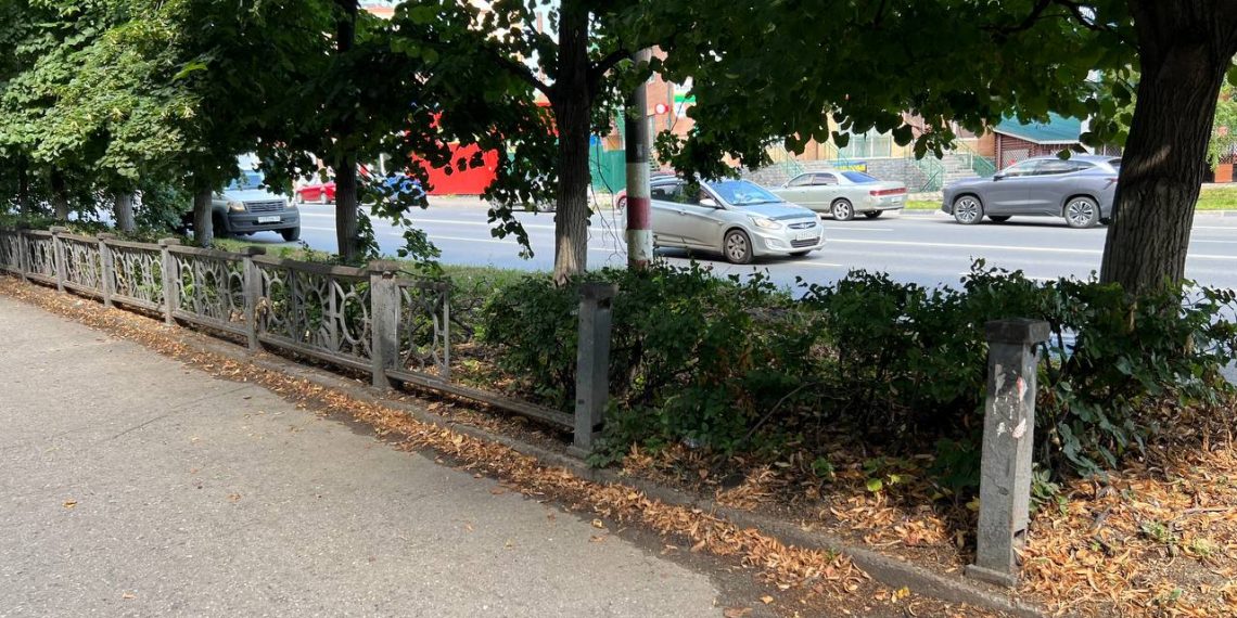 Мэрия Ульяновска взял под охрану историческое чугунное ограждение