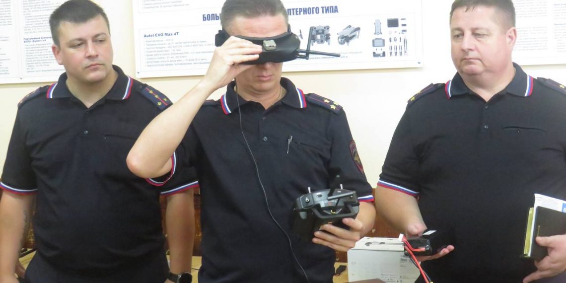 Для ульяновских полицейских открыли класс по по обучению борьбе с беспилотниками