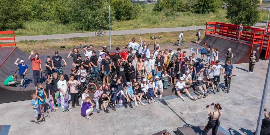 Скейтпарк в «Прибрежном» обновили с учётом пожеланий спортсменов