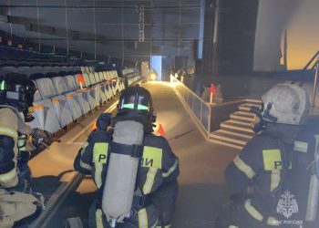 В Ульяновске «тушили» КРК «Современник» — фото