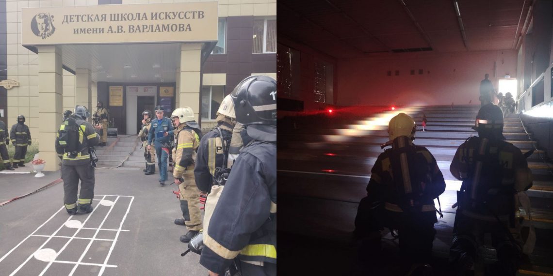 Противопожарные учения прошли в ульяновской ДШИ — фото