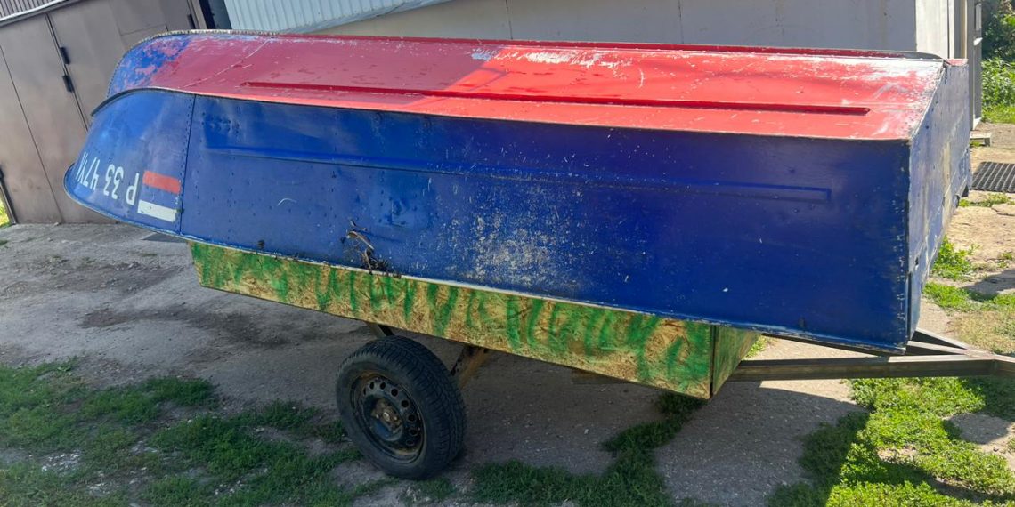 Ульяновские приставы передали на нужды СВО конфискованную у браконьера лодку