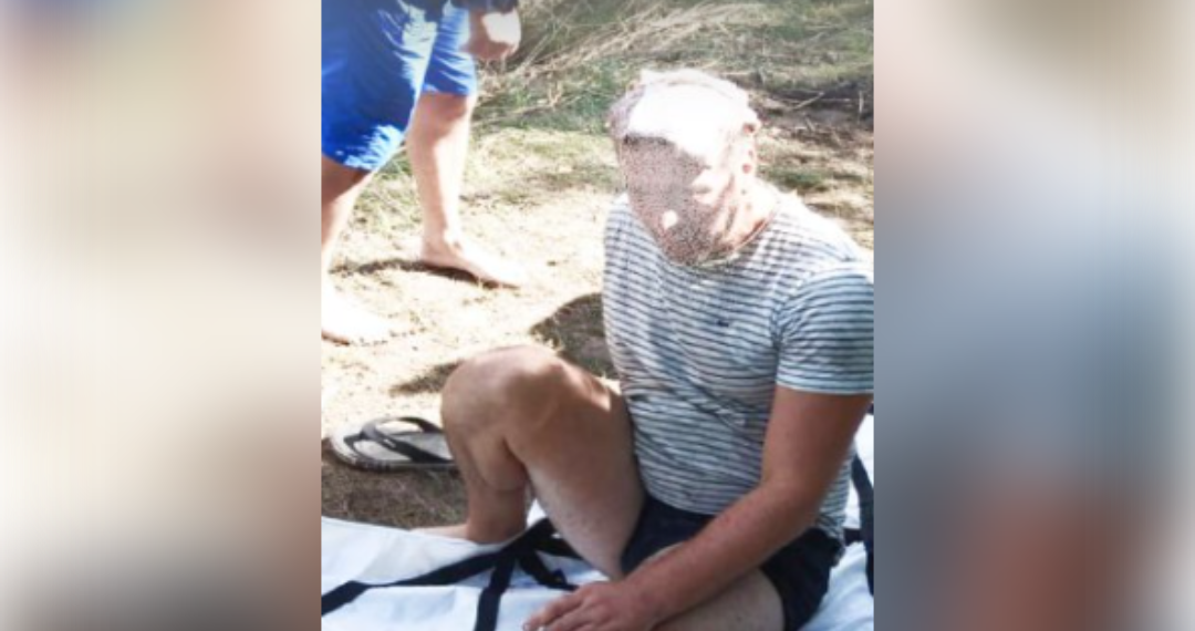 Ульяновские спасатели вывезли мужчину со сломанной ногой с Банных островов