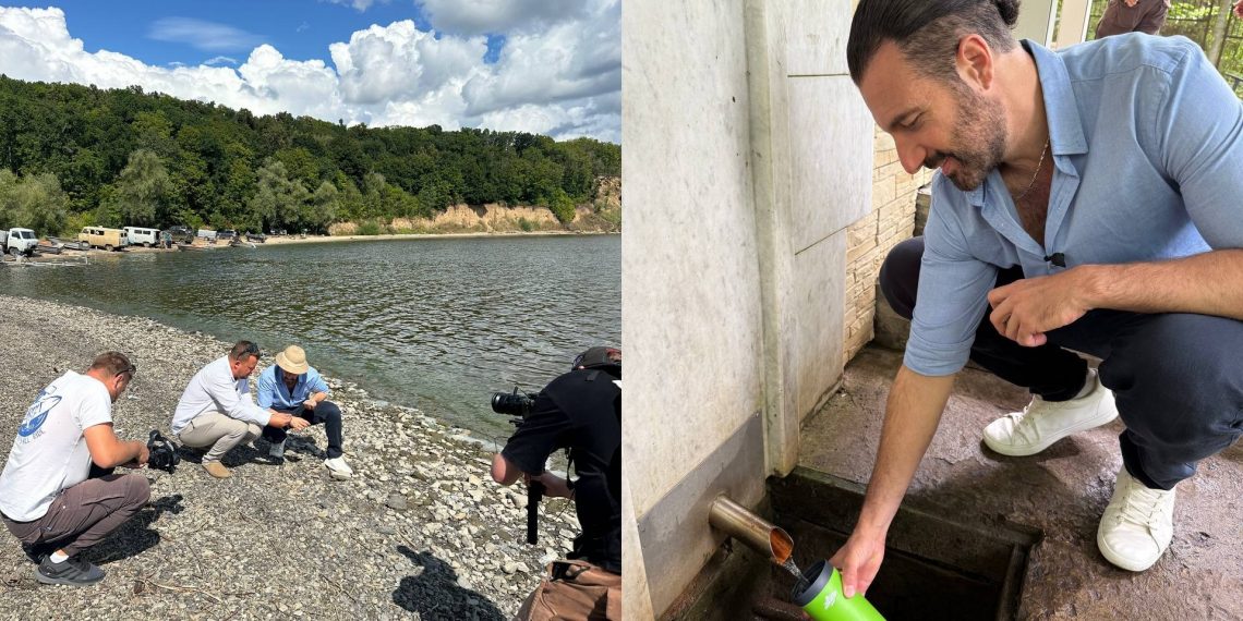 Ведущий НТВ Федерико Арнальди нашел симбирцит под Ульяновском