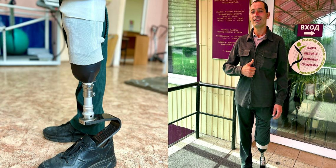 Ветеран СВО из Ульяновска получил спортивный протез для реабилитации