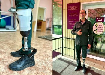 Ветеран СВО из Ульяновска получил спортивный протез для реабилитации