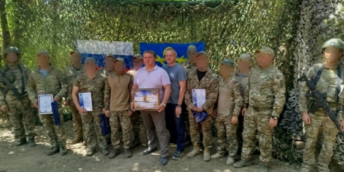 Александр Болдакин встретился с ульяновскими десантниками на передовой