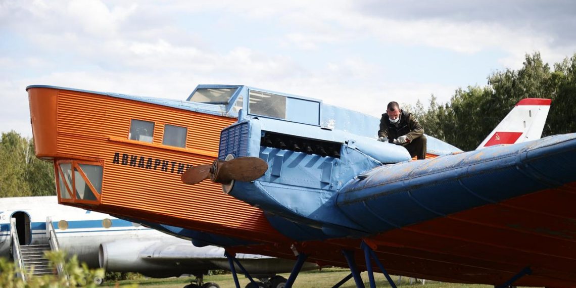 В Ульяновске проходит реставрация экспонатов крупнейшего авиамузея страны