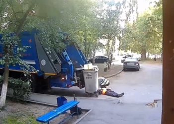 Рабочий мусоровоза скончался во время смены в Заволжском районе Ульяновска