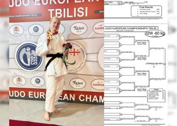Ульяновская спортсменка Дарья Стаканова завоевала золото чемпионата Европы по дзюдо