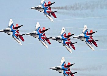 Завтра авиагруппа «Стрижи» проведет репетицию шоу над Ульяновском