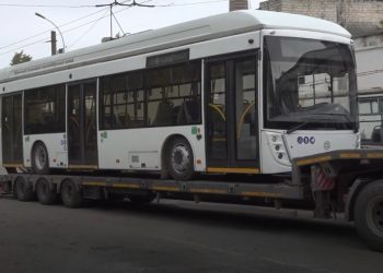 В Ульяновске тестируют троллейбус для связи двух берегов Волги