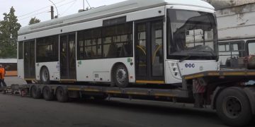 В Ульяновске тестируют троллейбус для связи двух берегов Волги