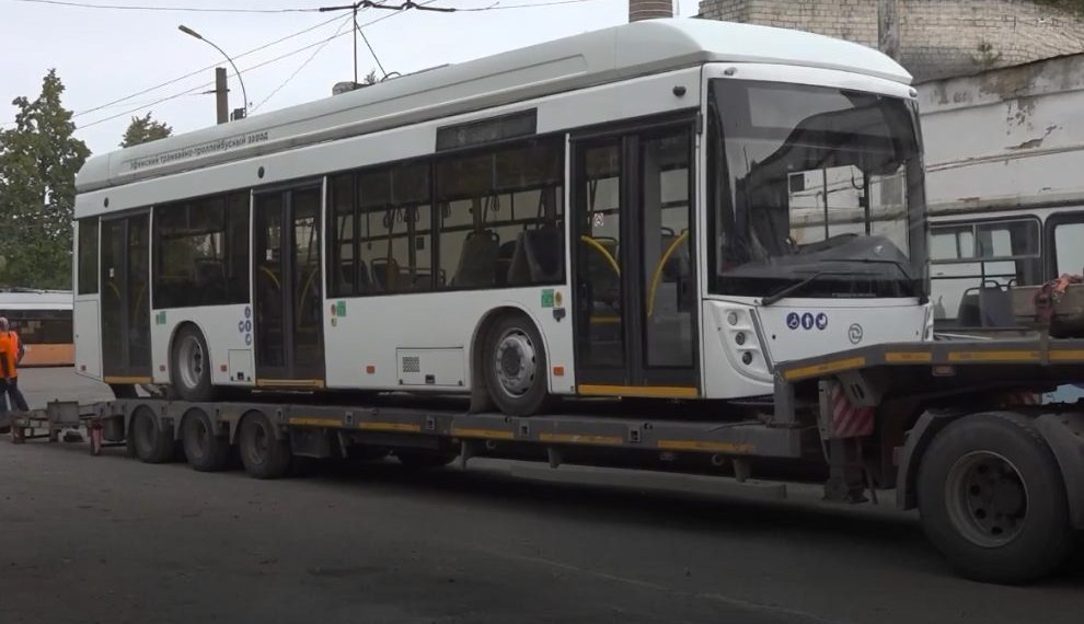 В Ульяновске тестируют троллейбус для связи двух берегов Волги