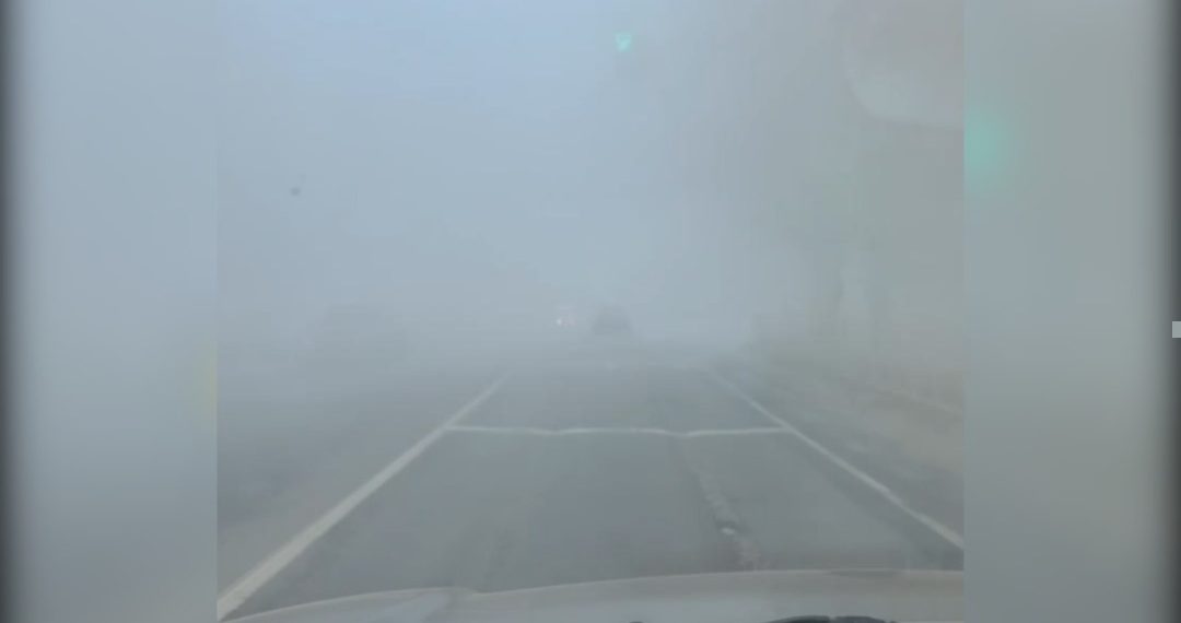 Сильный запах гари и плохая видимость: что происходит в Заволжском районе Ульяновска