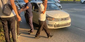 В Ульяновске водитель без прав сбил подростка на пешеходном переходе