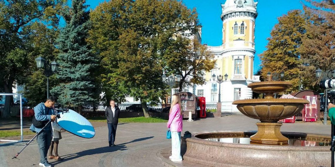 Телеканал «Моя Планета» снимает исторические места Ульяновска