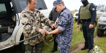 Ульяновская Росгвардия провела рейд по проверке охотников