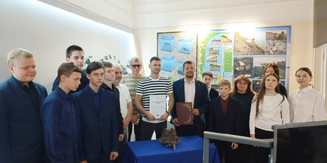 Череп мамонтенка из Якутии пополнил коллекцию Ундоровского палеонтологического музея