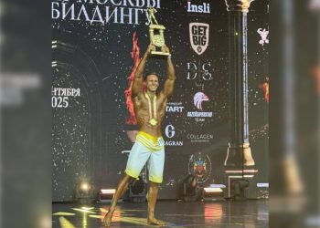Ульяновец Сергей Пеньков стал абсолютным победителем чемпионата Москвы по бодибилдингу