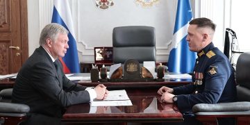 Губернатор Алексей Русских стал личным наставником для ветерана СВО