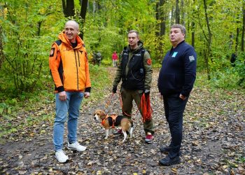 Ульяновские собаки-поисковики получили GPS-оборудование от мэра Болдакина