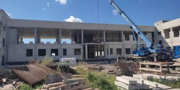 Новая поликлиника в Засвияжье готова на 40%, открытие запланировано на лето 2026