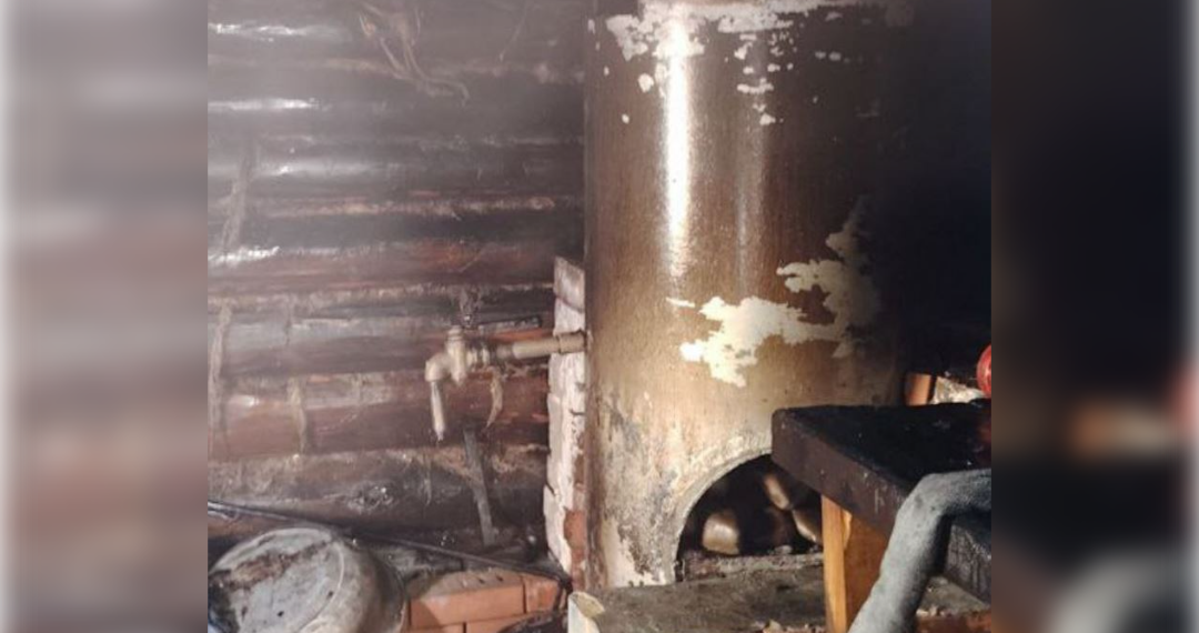 59-летний мужчина пострадал при пожаре в бане под Ульяновском