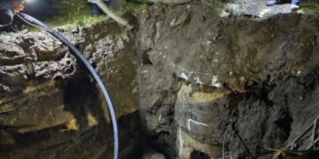 В 4-м микрорайоне Ульяновска за две ночи устранили порыв водопровода